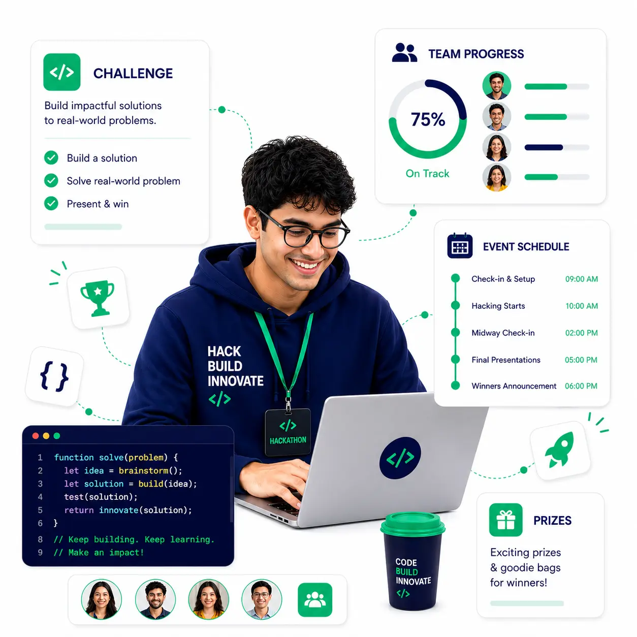 Exam Express Technical Recruitment Platform - Coding Hackathons